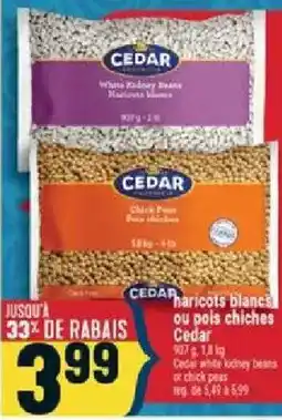 Marché Adonis Cedar haricots blancs ou pois chiches offer