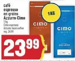 Marché Adonis Cimo espresso offer