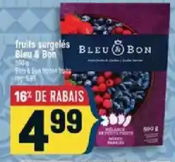 Marché Adonis bleu & bon fruits surgelés offer