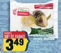 Marché Adonis Montana artichaut bouillie surgelé offer