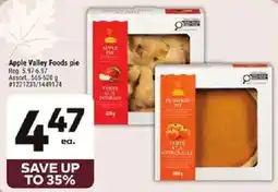 Giant Tiger Apple Valley Foods pie offer