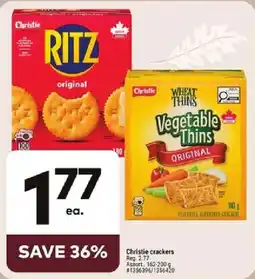 Giant Tiger Christie crackers offer