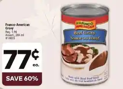Giant Tiger Franco-American Beef Gravy offer