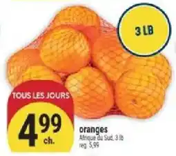 Marché Adonis oranges offer