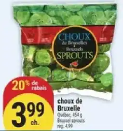 Marché Adonis choux de Bruxelle offer