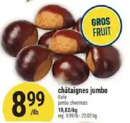 Marché Adonis châtaignes jumbo offer
