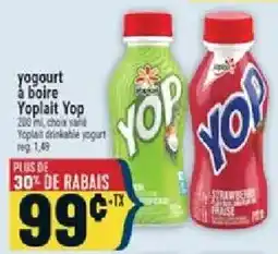 Marché Adonis Yoplait Yop offer
