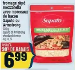 Marché Adonis Saputo mozzarella with bacon offer