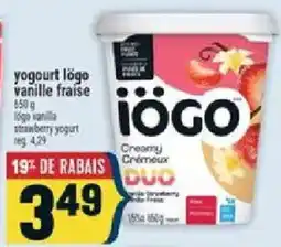 Marché Adonis Iogo creamy strawberry offer
