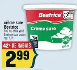 Marché Adonis Beatrice crème sure offer
