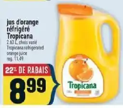 Marché Adonis Tropicana orange juice offer