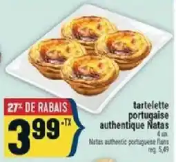 Marché Adonis Natas authentic portuguese flans offer