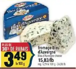Marché Adonis Fromage Bleu d'Auvergne offer