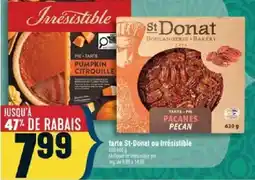 Marché Adonis St Donat tarte pecan offer