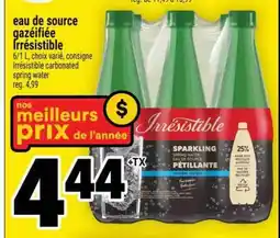 Super C eau de source gazéifiée Irrésistible offer