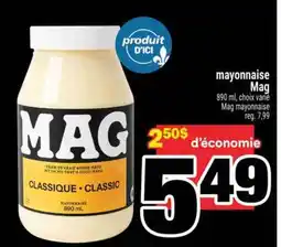 Super C mayonnaise MAG offer