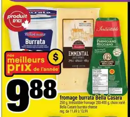 Super C FROMAGE BURRATA BELLA CASARA offer