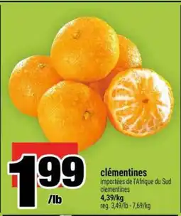 Super C CLEMENTINES offer