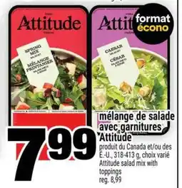 Super C MÉLANGE DE SALADE AVEC GARNITURES ATTITUDE offer