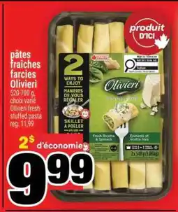 Super C PÂTES FRAÎCHES FARCIÉS OLIVIERI offer