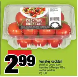 Super C TOMATES COCKTAIL offer