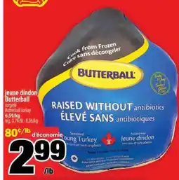 Super C JEUNE DINDON BUTTERBALL offer