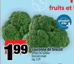 Super C COURONNE DE BROCOLI offer