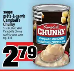 Super C soupe prête-à-servir Campbell's Chunky offer