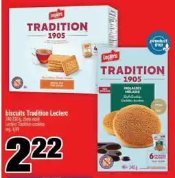 Super C BISCUITS TRADITION LECLERC offer