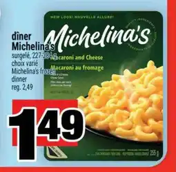 Super C Michelina's Frozen Dinner offer