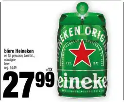 Super C BIÈRE HEINEKEN offer