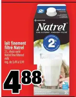 Super C LAIT FINEMENT FILTRÉ NATREL offer