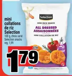Super C mini collations de riz Selection offer