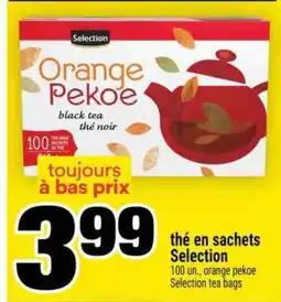 Super C thé en sachets Selection offer