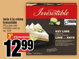 Super C Tarte à la crème irrésistible offer
