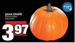 Super C grosse citrouille offer