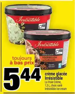 Super C CRÈME GLACÉE IRRÉSISTIBLE offer