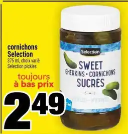 Super C CORNICHONS SELECTION offer