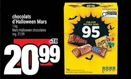 Super C chocolats d'halloween Mars offer