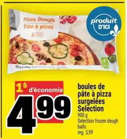 Super C boules de pâte à pizza surgelées Selection offer