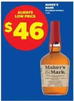 Real Canadian Liquorstore Maker’s Mark offer