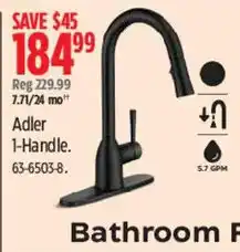 Canadian Tire Adler 1-Handle offer
