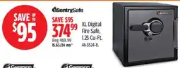 Canadian Tire SentrySafe XL Digital Fire Safe offer