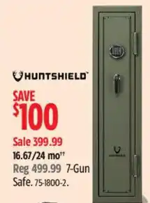 Canadian Tire HuntsShield 7-Gun Safe offer