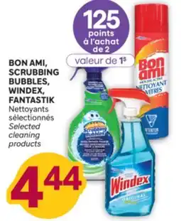 Brunet BON AMI, SCRUBBING BUBBLES, WINDEX, FANTASTIK Nettoyants sélectionnés offer