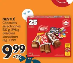 Brunet NESTLÉ Chocolats sélectionnés offer