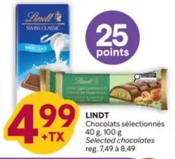 Brunet LINDT Chocolats sélectionnés offer