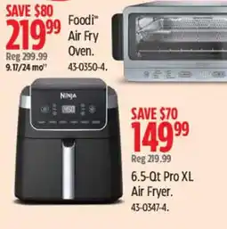 Canadian Tire Ninja Air Fryer offer