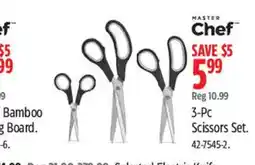 Canadian Tire Master Chef 3-Pc Scissors Set offer