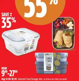 Canadian Tire Selected Food Storage Sets offer